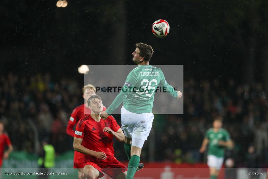 sport, action, Schweinfurt, Sachs-Stadion, Regionalliga Bayern, Fussball, FCS, FCB, FC Bayern München II, BFV, 29. Spieltag, 17.04.2025, 1. FC Schweinfurt 1905 - Bild-ID: 2479646