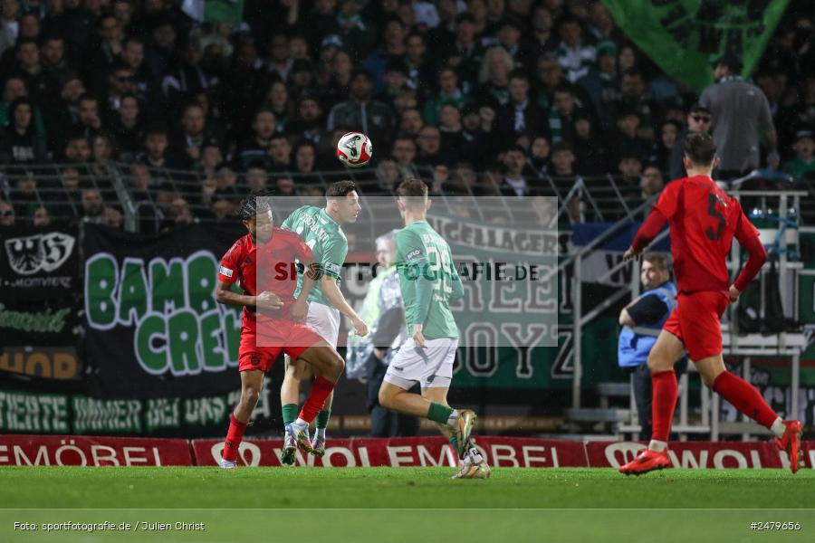 sport, action, Schweinfurt, Sachs-Stadion, Regionalliga Bayern, Fussball, FCS, FCB, FC Bayern München II, BFV, 29. Spieltag, 17.04.2025, 1. FC Schweinfurt 1905 - Bild-ID: 2479656