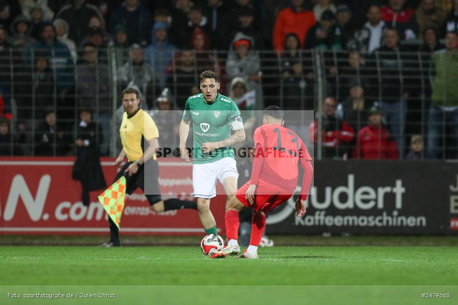 sport, action, Schweinfurt, Sachs-Stadion, Regionalliga Bayern, Fussball, FCS, FCB, FC Bayern München II, BFV, 29. Spieltag, 17.04.2025, 1. FC Schweinfurt 1905 - Bild-ID: 2479663