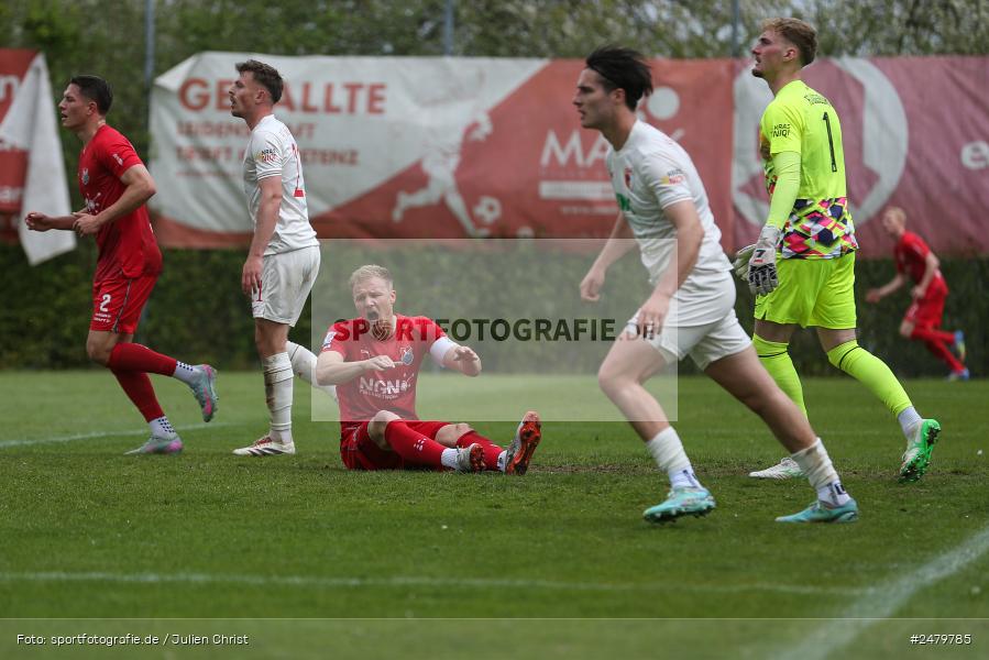 sport, action, TSV Aubstadt, Regionalliga Bayern, NGN Arena, Fussball, FCA, FC Augsburg II, BFV, Aubstadt, AUB, 30. Spieltag, 19.04.2025 - Bild-ID: 2479785 sport, action, TSV Aubstadt, Regionalliga Bayern, NGN Arena, Fussball, FCA, FC Augsburg II, BFV, Aubstadt, AUB, 30. Spieltag, 19.04.2025 - Bild-ID: 2479785