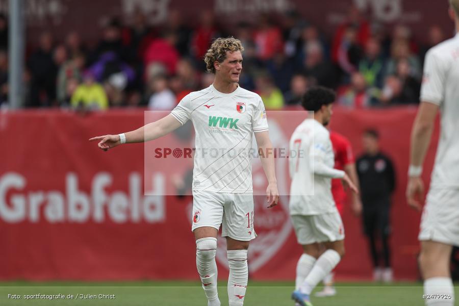 sport, action, TSV Aubstadt, Regionalliga Bayern, NGN Arena, Fussball, FCA, FC Augsburg II, BFV, Aubstadt, AUB, 30. Spieltag, 19.04.2025 - Bild-ID: 2479926