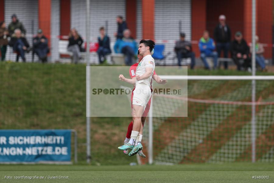 sport, action, TSV Aubstadt, Regionalliga Bayern, NGN Arena, Fussball, FCA, FC Augsburg II, BFV, Aubstadt, AUB, 30. Spieltag, 19.04.2025 - Bild-ID: 2480012