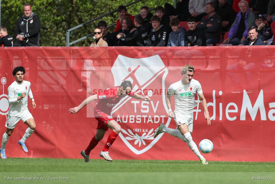 sport, action, TSV Aubstadt, Regionalliga Bayern, NGN Arena, Fussball, FCA, FC Augsburg II, BFV, Aubstadt, AUB, 30. Spieltag, 19.04.2025 - Bild-ID: 2480050 sport, action, TSV Aubstadt, Regionalliga Bayern, NGN Arena, Fussball, FCA, FC Augsburg II, BFV, Aubstadt, AUB, 30. Spieltag, 19.04.2025 - Bild-ID: 2480050