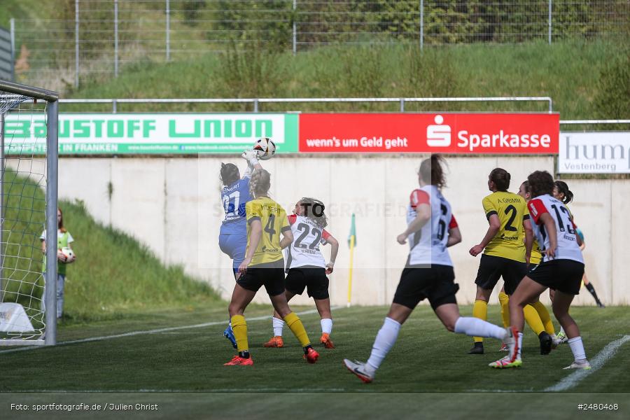 sport, action, Sportanlage Erlbachweg 9, Sachsen b. Ansbach, SVW, SV 67 Weinberg, SGE, Eintracht Frankfurt II, DFB, 22. Spieltag, 20.04.2025, 2. Frauen-Bundesliga - Bild-ID: 2480468 sport, action, Sportanlage Erlbachweg 9, Sachsen b. Ansbach, SVW, SV 67 Weinberg, SGE, Eintracht Frankfurt II, DFB, 22. Spieltag, 20.04.2025, 2. Frauen-Bundesliga - Bild-ID: 2480468