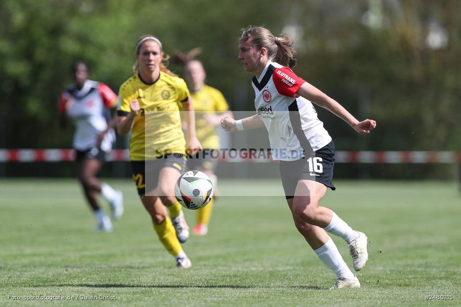 sport, action, Sportanlage Erlbachweg 9, Sachsen b. Ansbach, SVW, SV 67 Weinberg, SGE, Eintracht Frankfurt II, DFB, 22. Spieltag, 20.04.2025, 2. Frauen-Bundesliga - Bild-ID: 2480715 sport, action, Sportanlage Erlbachweg 9, Sachsen b. Ansbach, SVW, SV 67 Weinberg, SGE, Eintracht Frankfurt II, DFB, 22. Spieltag, 20.04.2025, 2. Frauen-Bundesliga - Bild-ID: 2480715