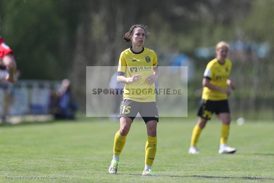 sport, action, Sportanlage Erlbachweg 9, Sachsen b. Ansbach, SVW, SV 67 Weinberg, SGE, Eintracht Frankfurt II, DFB, 22. Spieltag, 20.04.2025, 2. Frauen-Bundesliga - Bild-ID: 2480886 sport, action, Sportanlage Erlbachweg 9, Sachsen b. Ansbach, SVW, SV 67 Weinberg, SGE, Eintracht Frankfurt II, DFB, 22. Spieltag, 20.04.2025, 2. Frauen-Bundesliga - Bild-ID: 2480886