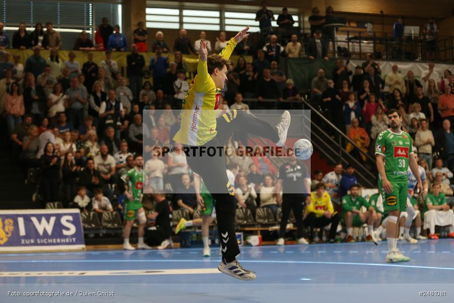 Untermainhalle, Elsenfeld, 21.04.2025, sport, action, 2. HBL, Handball, 2. Handball-Bundesliga, GWD, TVG, GWD Minden, TV Großwallstadt - Bild-ID: 2481081 Untermainhalle, Elsenfeld, 21.04.2025, sport, action, 2. HBL, Handball, 2. Handball-Bundesliga, GWD, TVG, GWD Minden, TV Großwallstadt - Bild-ID: 2481081