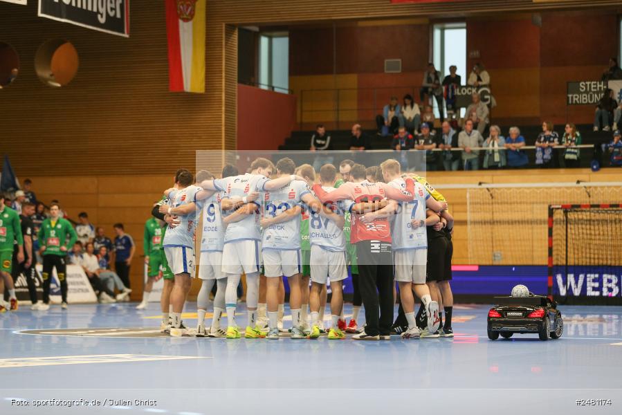 sport, action, Untermainhalle, TVG, TV Großwallstadt, Handball, GWD Minden, GWD, Elsenfeld, 21.04.2025, 2. Handball-Bundesliga, 2. HBL - Bild-ID: 2481174