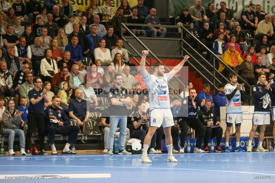 sport, action, Untermainhalle, TVG, TV Großwallstadt, Handball, GWD Minden, GWD, Elsenfeld, 21.04.2025, 2. Handball-Bundesliga, 2. HBL - Bild-ID: 2481175