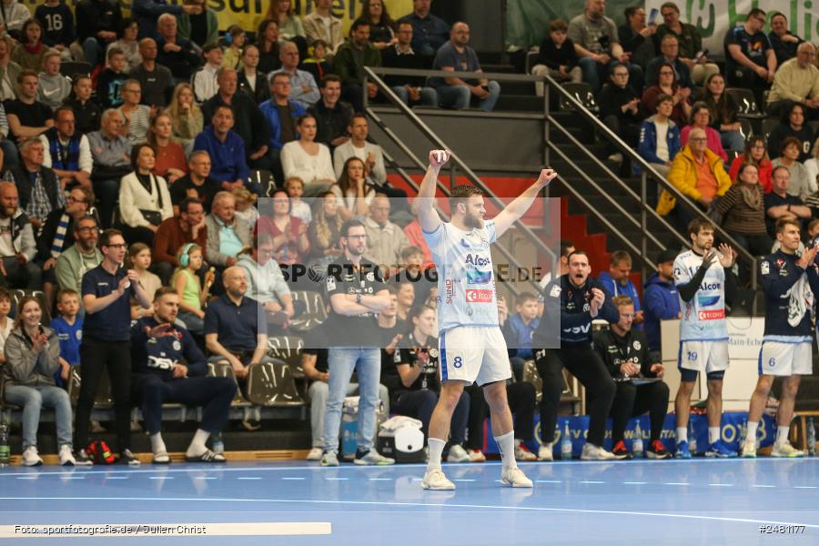 sport, action, Untermainhalle, TVG, TV Großwallstadt, Handball, GWD Minden, GWD, Elsenfeld, 21.04.2025, 2. Handball-Bundesliga, 2. HBL - Bild-ID: 2481177