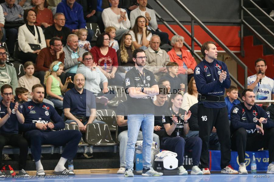 sport, action, Untermainhalle, TVG, TV Großwallstadt, Handball, GWD Minden, GWD, Elsenfeld, 21.04.2025, 2. Handball-Bundesliga, 2. HBL - Bild-ID: 2481178
