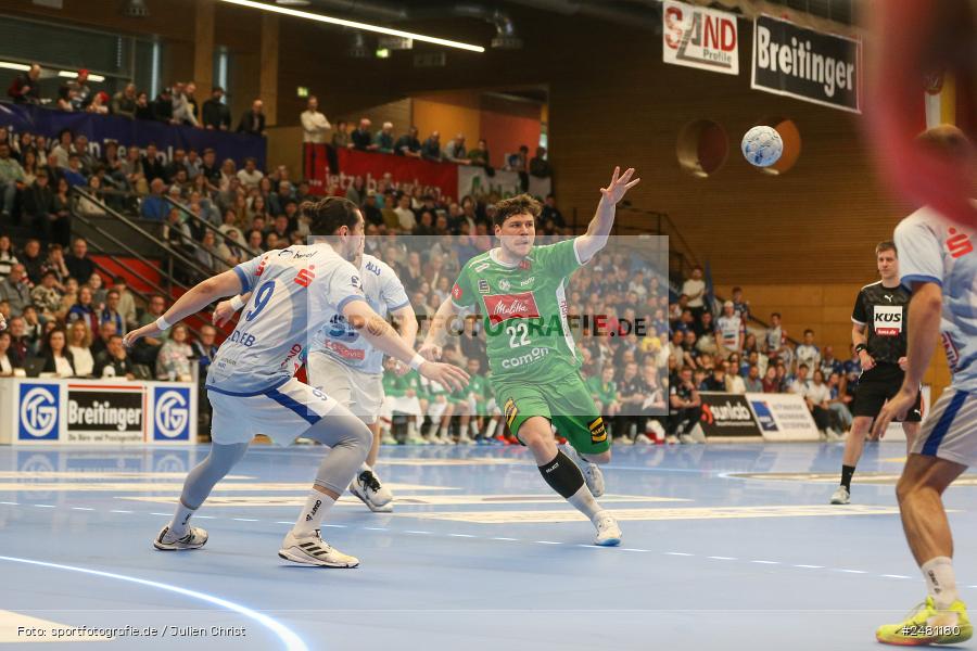 sport, action, Untermainhalle, TVG, TV Großwallstadt, Handball, GWD Minden, GWD, Elsenfeld, 21.04.2025, 2. Handball-Bundesliga, 2. HBL - Bild-ID: 2481180