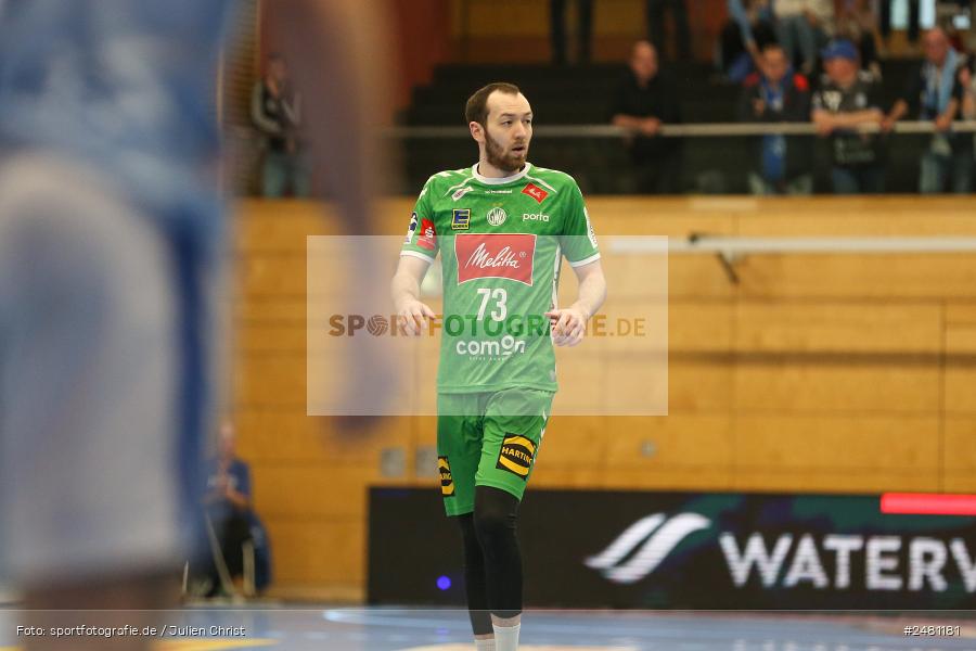sport, action, Untermainhalle, TVG, TV Großwallstadt, Handball, GWD Minden, GWD, Elsenfeld, 21.04.2025, 2. Handball-Bundesliga, 2. HBL - Bild-ID: 2481181