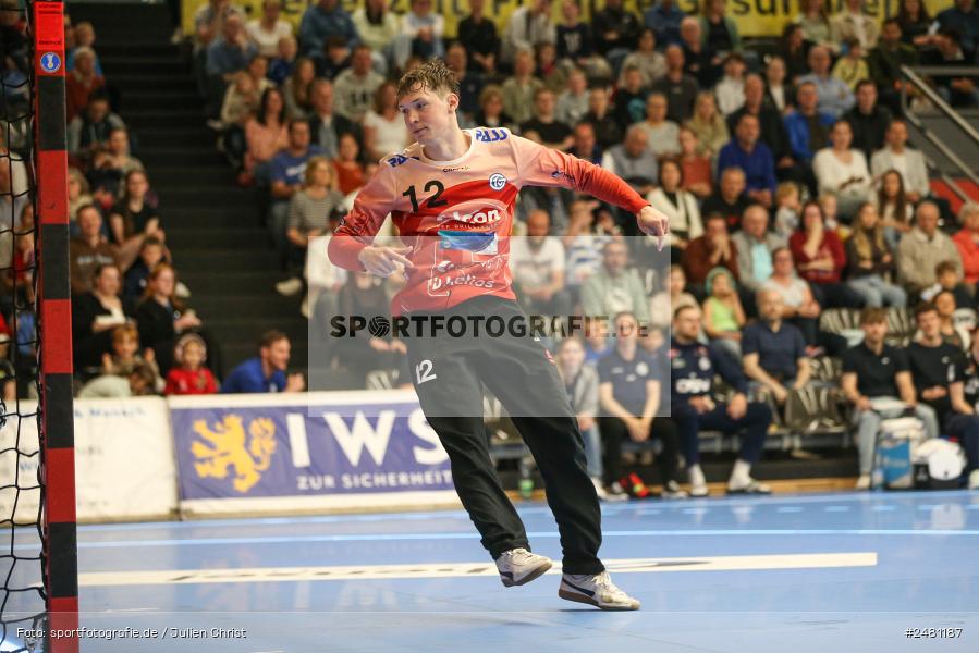 sport, action, Untermainhalle, TVG, TV Großwallstadt, Handball, GWD Minden, GWD, Elsenfeld, 21.04.2025, 2. Handball-Bundesliga, 2. HBL - Bild-ID: 2481187