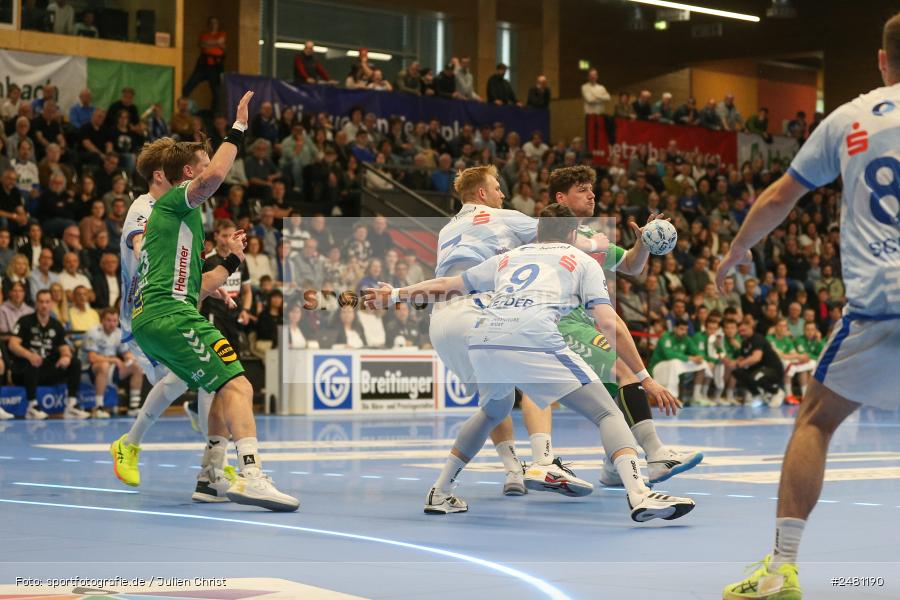 sport, action, Untermainhalle, TVG, TV Großwallstadt, Handball, GWD Minden, GWD, Elsenfeld, 21.04.2025, 2. Handball-Bundesliga, 2. HBL - Bild-ID: 2481190