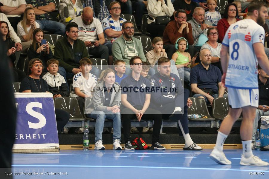 sport, action, Untermainhalle, TVG, TV Großwallstadt, Handball, GWD Minden, GWD, Elsenfeld, 21.04.2025, 2. Handball-Bundesliga, 2. HBL - Bild-ID: 2481197