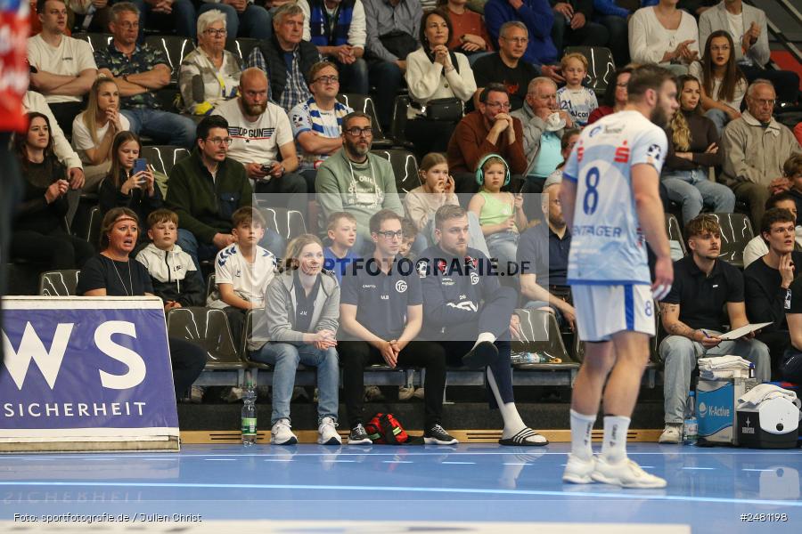 sport, action, Untermainhalle, TVG, TV Großwallstadt, Handball, GWD Minden, GWD, Elsenfeld, 21.04.2025, 2. Handball-Bundesliga, 2. HBL - Bild-ID: 2481198