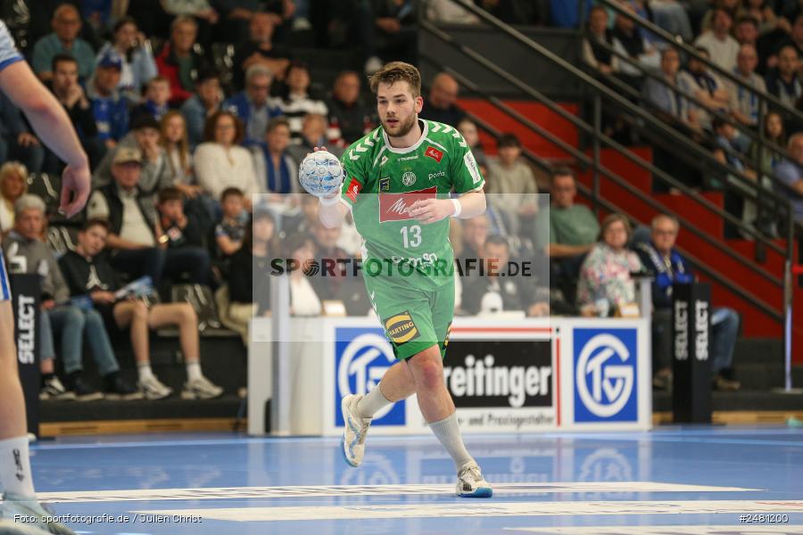 sport, action, Untermainhalle, TVG, TV Großwallstadt, Handball, GWD Minden, GWD, Elsenfeld, 21.04.2025, 2. Handball-Bundesliga, 2. HBL - Bild-ID: 2481200