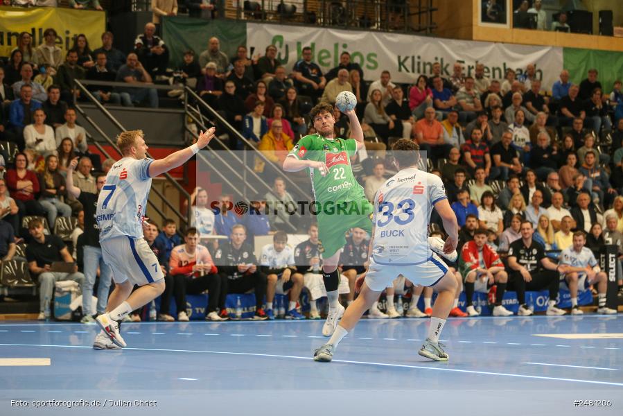 sport, action, Untermainhalle, TVG, TV Großwallstadt, Handball, GWD Minden, GWD, Elsenfeld, 21.04.2025, 2. Handball-Bundesliga, 2. HBL - Bild-ID: 2481206