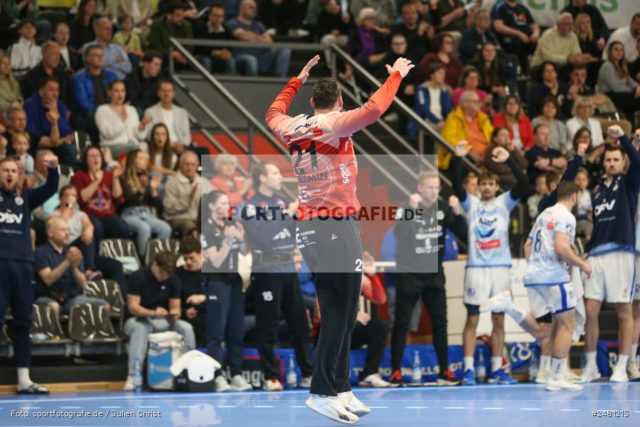 sport, action, Untermainhalle, TVG, TV Großwallstadt, Handball, GWD Minden, GWD, Elsenfeld, 21.04.2025, 2. Handball-Bundesliga, 2. HBL - Bild-ID: 2481213