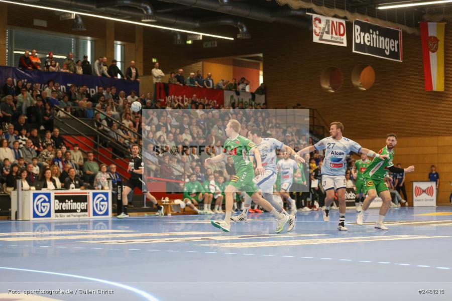 sport, action, Untermainhalle, TVG, TV Großwallstadt, Handball, GWD Minden, GWD, Elsenfeld, 21.04.2025, 2. Handball-Bundesliga, 2. HBL - Bild-ID: 2481215