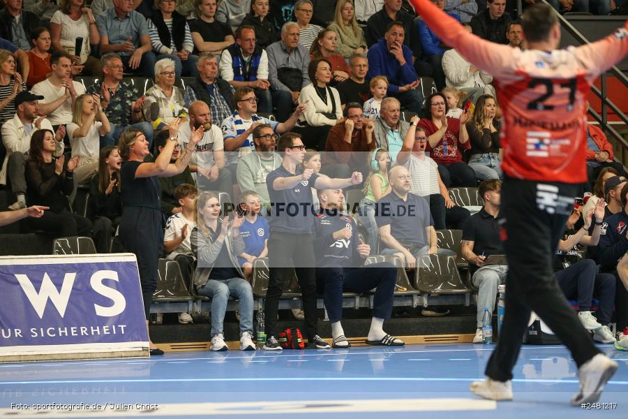 sport, action, Untermainhalle, TVG, TV Großwallstadt, Handball, GWD Minden, GWD, Elsenfeld, 21.04.2025, 2. Handball-Bundesliga, 2. HBL - Bild-ID: 2481217