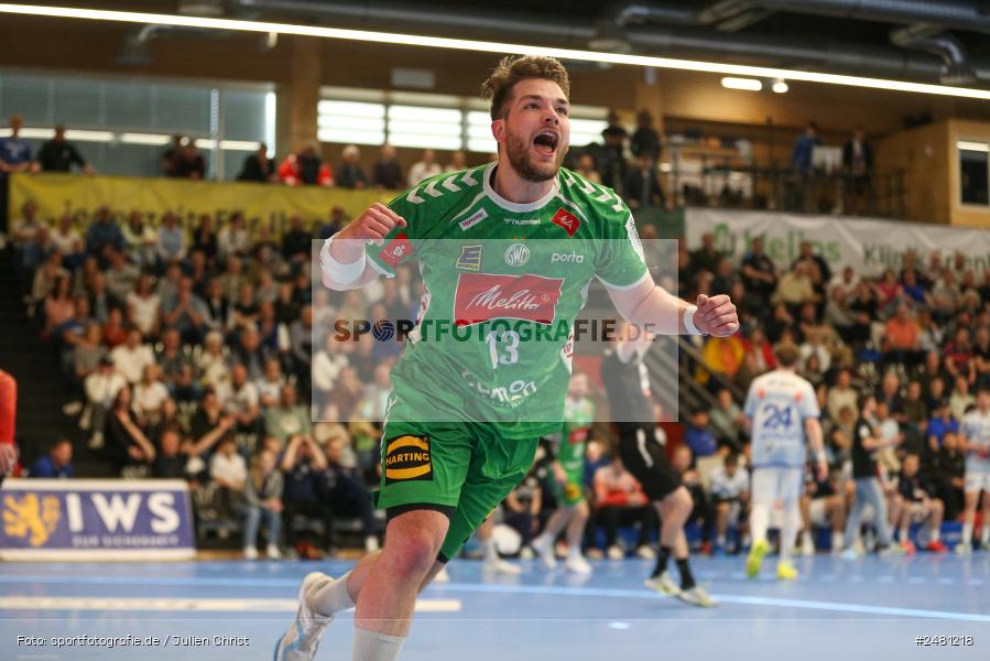 sport, action, Untermainhalle, TVG, TV Großwallstadt, Handball, GWD Minden, GWD, Elsenfeld, 21.04.2025, 2. Handball-Bundesliga, 2. HBL - Bild-ID: 2481218