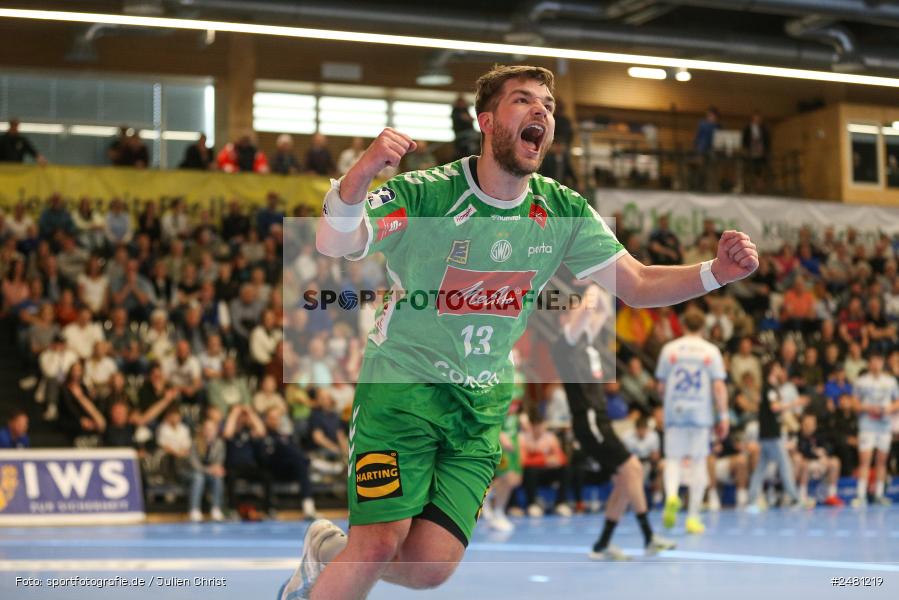 sport, action, Untermainhalle, TVG, TV Großwallstadt, Handball, GWD Minden, GWD, Elsenfeld, 21.04.2025, 2. Handball-Bundesliga, 2. HBL - Bild-ID: 2481219