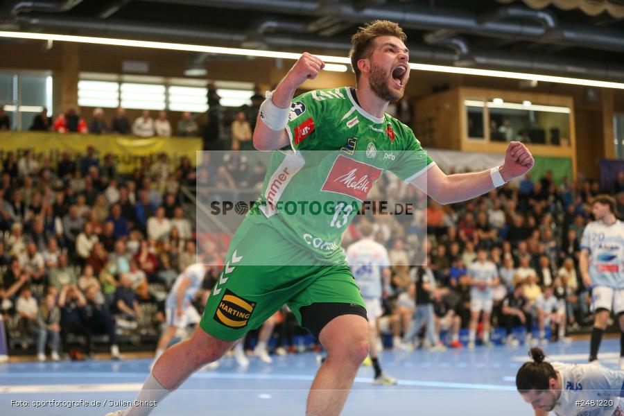 sport, action, Untermainhalle, TVG, TV Großwallstadt, Handball, GWD Minden, GWD, Elsenfeld, 21.04.2025, 2. Handball-Bundesliga, 2. HBL - Bild-ID: 2481220