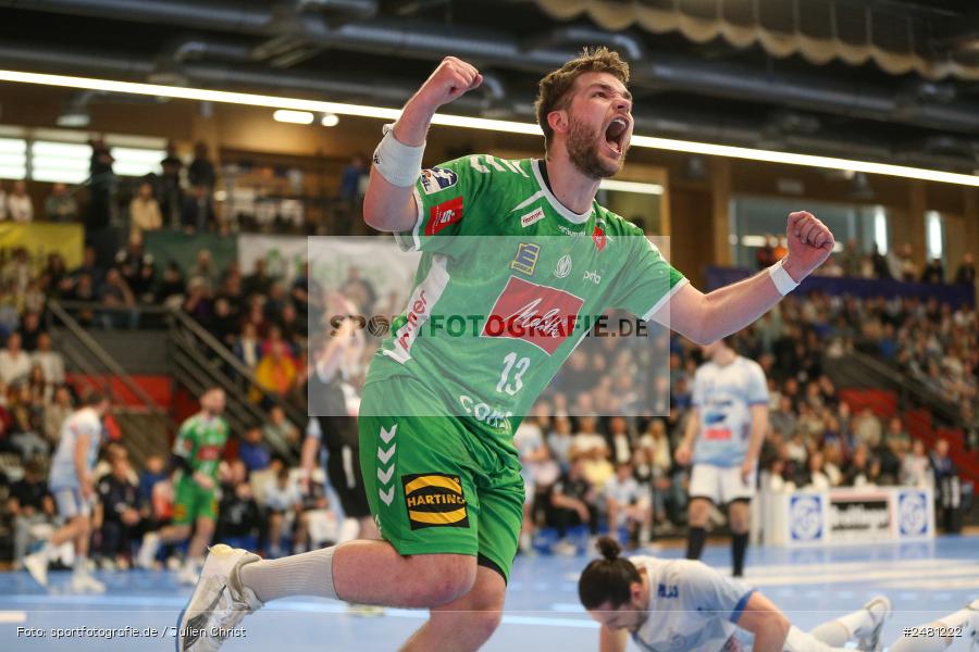 sport, action, Untermainhalle, TVG, TV Großwallstadt, Handball, GWD Minden, GWD, Elsenfeld, 21.04.2025, 2. Handball-Bundesliga, 2. HBL - Bild-ID: 2481222