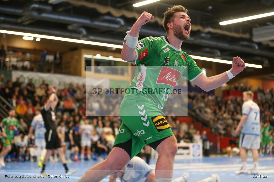 sport, action, Untermainhalle, TVG, TV Großwallstadt, Handball, GWD Minden, GWD, Elsenfeld, 21.04.2025, 2. Handball-Bundesliga, 2. HBL - Bild-ID: 2481224