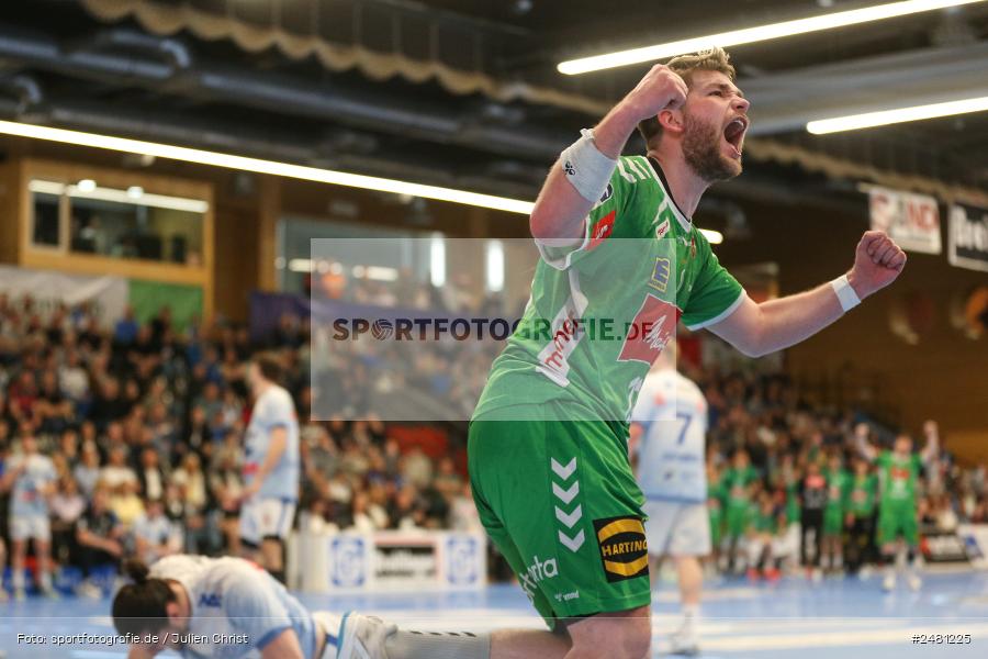 sport, action, Untermainhalle, TVG, TV Großwallstadt, Handball, GWD Minden, GWD, Elsenfeld, 21.04.2025, 2. Handball-Bundesliga, 2. HBL - Bild-ID: 2481225