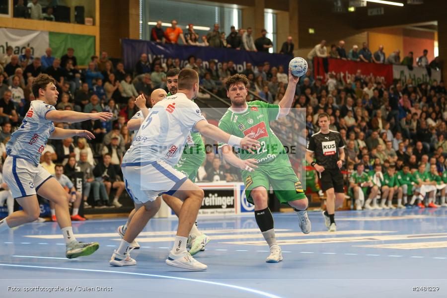 sport, action, Untermainhalle, TVG, TV Großwallstadt, Handball, GWD Minden, GWD, Elsenfeld, 21.04.2025, 2. Handball-Bundesliga, 2. HBL - Bild-ID: 2481229