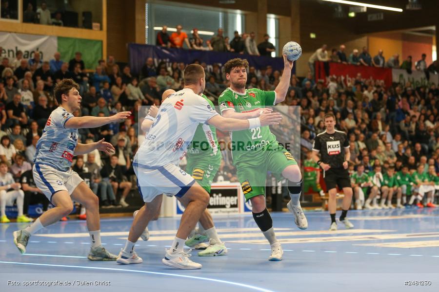 sport, action, Untermainhalle, TVG, TV Großwallstadt, Handball, GWD Minden, GWD, Elsenfeld, 21.04.2025, 2. Handball-Bundesliga, 2. HBL - Bild-ID: 2481230