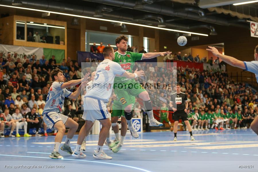 sport, action, Untermainhalle, TVG, TV Großwallstadt, Handball, GWD Minden, GWD, Elsenfeld, 21.04.2025, 2. Handball-Bundesliga, 2. HBL - Bild-ID: 2481231 sport, action, Untermainhalle, TVG, TV Großwallstadt, Handball, GWD Minden, GWD, Elsenfeld, 21.04.2025, 2. Handball-Bundesliga, 2. HBL - Bild-ID: 2481231
