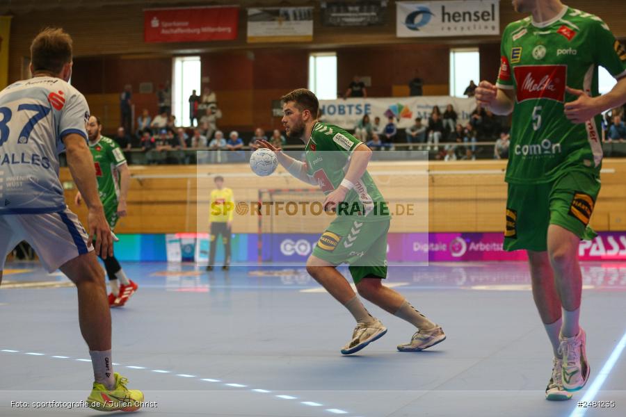 sport, action, Untermainhalle, TVG, TV Großwallstadt, Handball, GWD Minden, GWD, Elsenfeld, 21.04.2025, 2. Handball-Bundesliga, 2. HBL - Bild-ID: 2481235