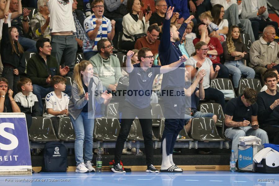 sport, action, Untermainhalle, TVG, TV Großwallstadt, Handball, GWD Minden, GWD, Elsenfeld, 21.04.2025, 2. Handball-Bundesliga, 2. HBL - Bild-ID: 2481237 sport, action, Untermainhalle, TVG, TV Großwallstadt, Handball, GWD Minden, GWD, Elsenfeld, 21.04.2025, 2. Handball-Bundesliga, 2. HBL - Bild-ID: 2481237