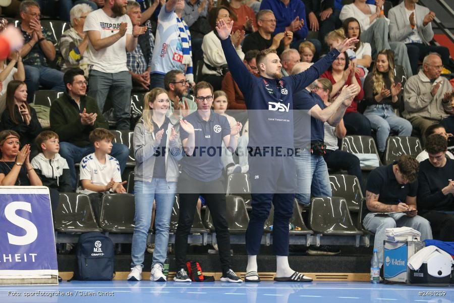 sport, action, Untermainhalle, TVG, TV Großwallstadt, Handball, GWD Minden, GWD, Elsenfeld, 21.04.2025, 2. Handball-Bundesliga, 2. HBL - Bild-ID: 2481239 sport, action, Untermainhalle, TVG, TV Großwallstadt, Handball, GWD Minden, GWD, Elsenfeld, 21.04.2025, 2. Handball-Bundesliga, 2. HBL - Bild-ID: 2481239