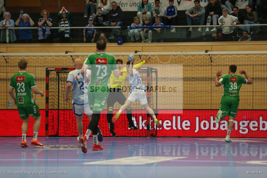 sport, action, Untermainhalle, TVG, TV Großwallstadt, Handball, GWD Minden, GWD, Elsenfeld, 21.04.2025, 2. Handball-Bundesliga, 2. HBL - Bild-ID: 2481241 sport, action, Untermainhalle, TVG, TV Großwallstadt, Handball, GWD Minden, GWD, Elsenfeld, 21.04.2025, 2. Handball-Bundesliga, 2. HBL - Bild-ID: 2481241