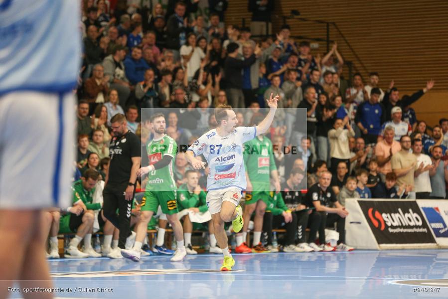 sport, action, Untermainhalle, TVG, TV Großwallstadt, Handball, GWD Minden, GWD, Elsenfeld, 21.04.2025, 2. Handball-Bundesliga, 2. HBL - Bild-ID: 2481247 sport, action, Untermainhalle, TVG, TV Großwallstadt, Handball, GWD Minden, GWD, Elsenfeld, 21.04.2025, 2. Handball-Bundesliga, 2. HBL - Bild-ID: 2481247