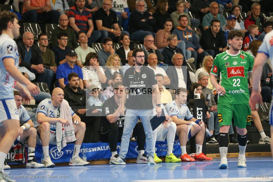 sport, action, Untermainhalle, TVG, TV Großwallstadt, Handball, GWD Minden, GWD, Elsenfeld, 21.04.2025, 2. Handball-Bundesliga, 2. HBL - Bild-ID: 2481253