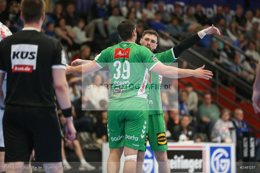 sport, action, Untermainhalle, TVG, TV Großwallstadt, Handball, GWD Minden, GWD, Elsenfeld, 21.04.2025, 2. Handball-Bundesliga, 2. HBL - Bild-ID: 2481257