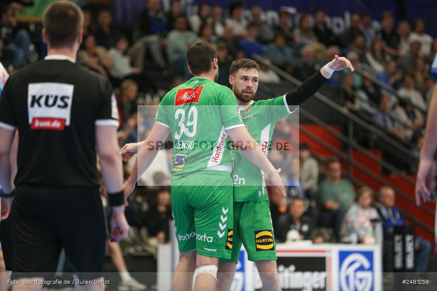 sport, action, Untermainhalle, TVG, TV Großwallstadt, Handball, GWD Minden, GWD, Elsenfeld, 21.04.2025, 2. Handball-Bundesliga, 2. HBL - Bild-ID: 2481258