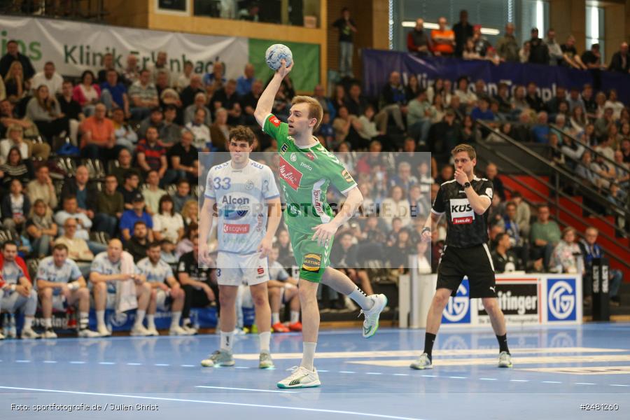 sport, action, Untermainhalle, TVG, TV Großwallstadt, Handball, GWD Minden, GWD, Elsenfeld, 21.04.2025, 2. Handball-Bundesliga, 2. HBL - Bild-ID: 2481260