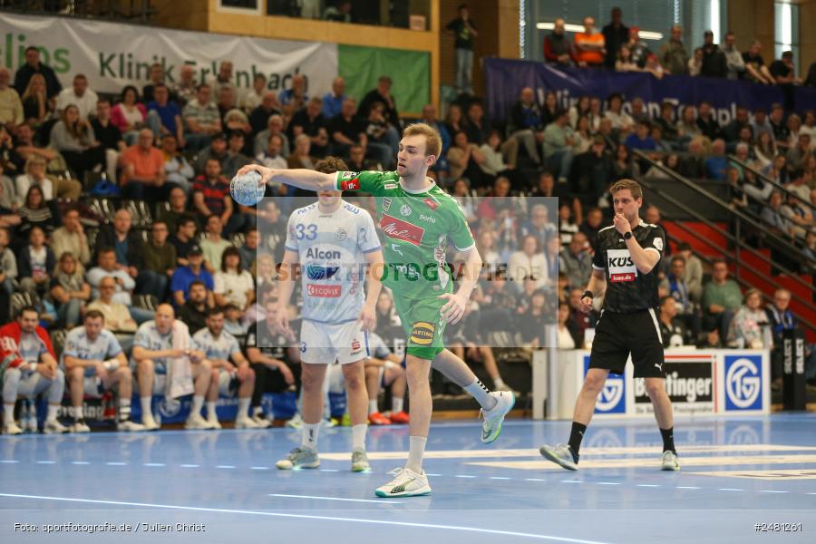 sport, action, Untermainhalle, TVG, TV Großwallstadt, Handball, GWD Minden, GWD, Elsenfeld, 21.04.2025, 2. Handball-Bundesliga, 2. HBL - Bild-ID: 2481261