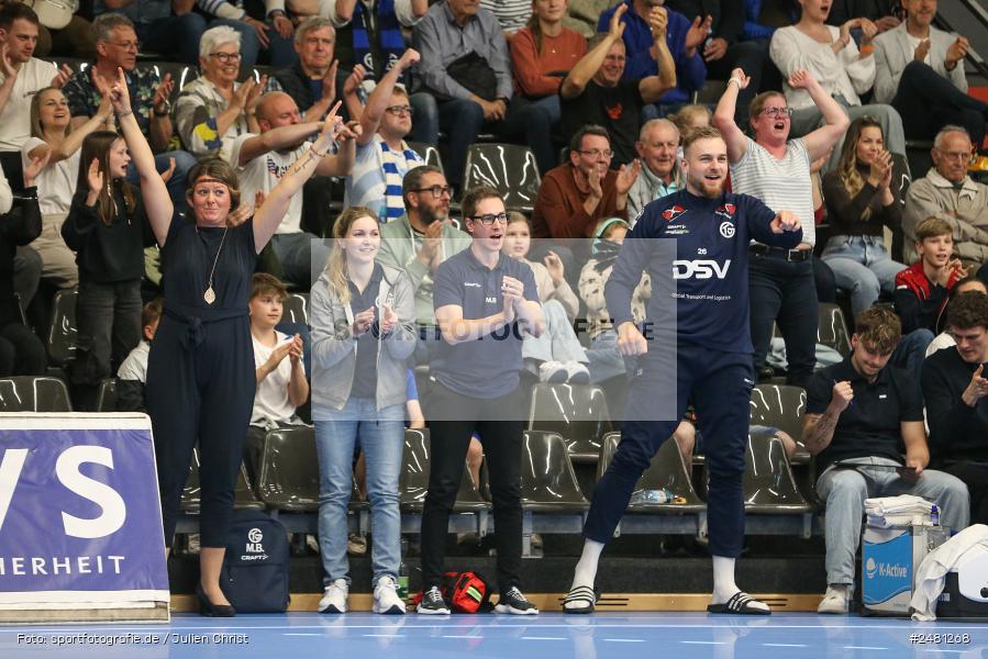 sport, action, Untermainhalle, TVG, TV Großwallstadt, Handball, GWD Minden, GWD, Elsenfeld, 21.04.2025, 2. Handball-Bundesliga, 2. HBL - Bild-ID: 2481268