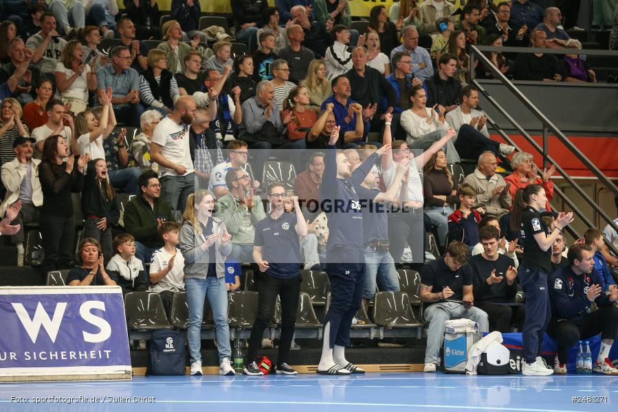 sport, action, Untermainhalle, TVG, TV Großwallstadt, Handball, GWD Minden, GWD, Elsenfeld, 21.04.2025, 2. Handball-Bundesliga, 2. HBL - Bild-ID: 2481271