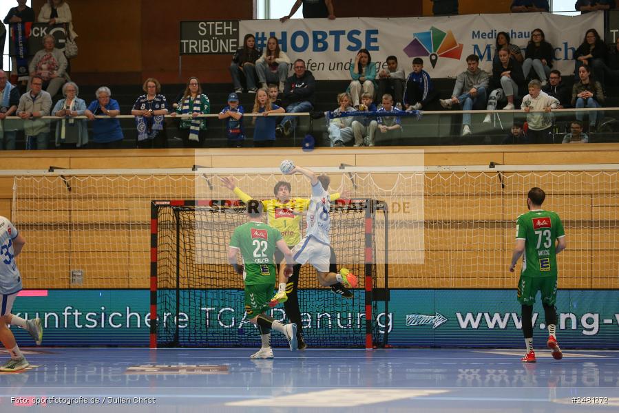 sport, action, Untermainhalle, TVG, TV Großwallstadt, Handball, GWD Minden, GWD, Elsenfeld, 21.04.2025, 2. Handball-Bundesliga, 2. HBL - Bild-ID: 2481272