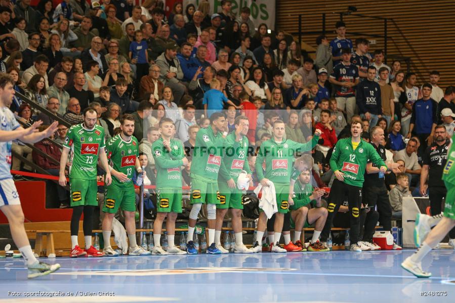 sport, action, Untermainhalle, TVG, TV Großwallstadt, Handball, GWD Minden, GWD, Elsenfeld, 21.04.2025, 2. Handball-Bundesliga, 2. HBL - Bild-ID: 2481275
