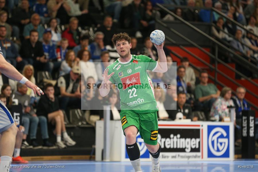 sport, action, Untermainhalle, TVG, TV Großwallstadt, Handball, GWD Minden, GWD, Elsenfeld, 21.04.2025, 2. Handball-Bundesliga, 2. HBL - Bild-ID: 2481278
